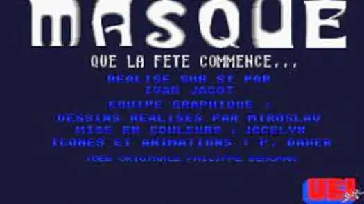 Masque - Que la Fete commence (1987)(UBI Soft)(fr)(Disk 2 of 2)[a]