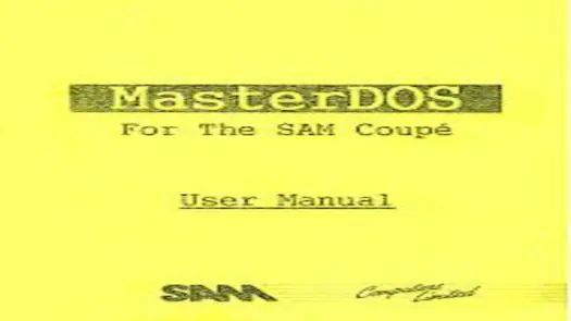 MasterDOS File Manager (1991)