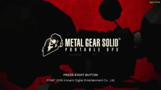 Metal Gear Solid - Portable Ops Plus (Europe)