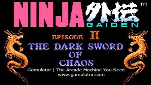 Ninja Gaiden Episode II - The Dark Sword of Chaos