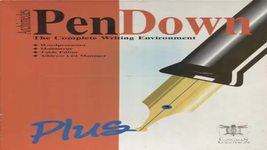 Pen Down V1.72 (1992)(Logotron)