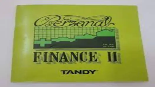 Personal Finance (1980) (26-3101) (Tandy) .ccc