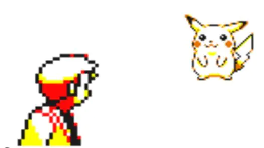 Pokemon Yellow – Gen. II Graphics