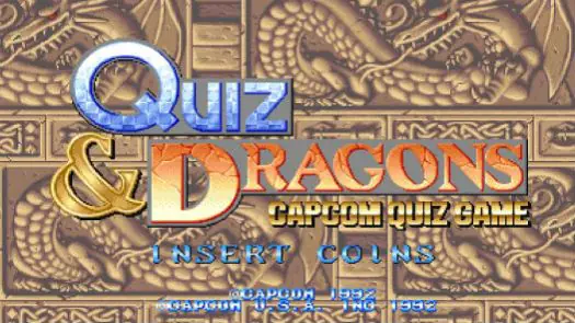 QUIZ & DRAGONS - CAPCOM QUIZ GAME (USA)