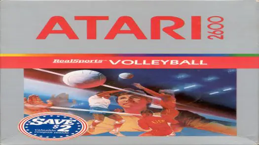 RealSports Volleyball (1982) (Atari)