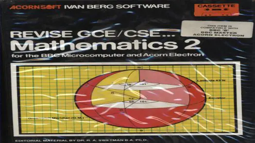 Revise GCE-CSE Mathematics 2 (1984)(Acornsoft)[bootfile]