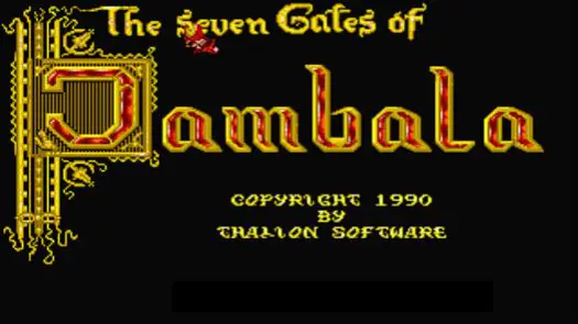 Seven Gates Of Jambala, The (Europe)