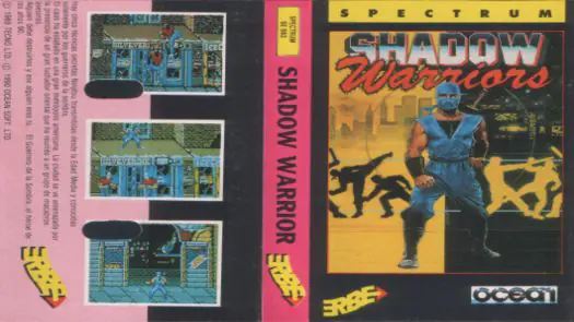 Shadow Warriors (1990)(Erbe Software)(Side B)[48-128K][re-release]