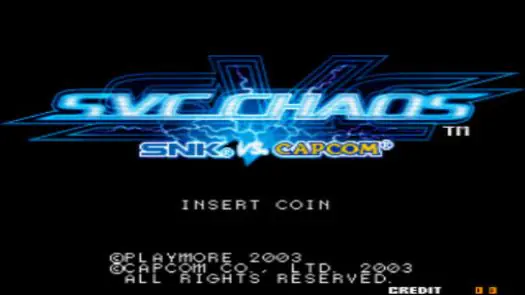 SNK vs. Capcom - SVC Chaos (NGM-2690 ~ NGH-2690)