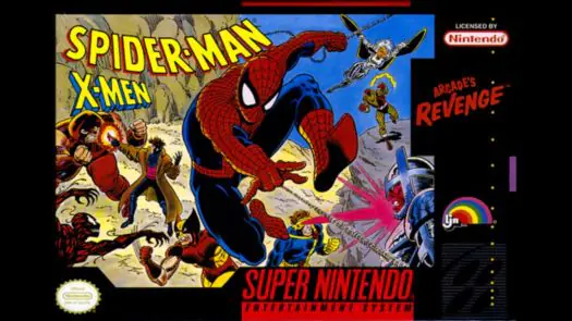 Spider-Man And The X-Men In Arcade's Revenge (4Man)