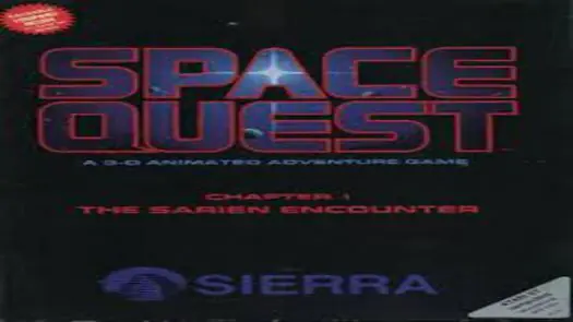 Space Quest - The Sarien Encounter v1.1a (1986)(Sierra)[cr Arthur Dent][m Blue Soft]