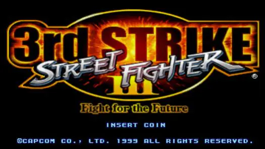 Street Fighter III 3rd Strike - Fight for the Future (Japan 990608, NO CD)