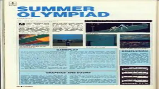 Summer Olympiad (1988)(Tynesoft)