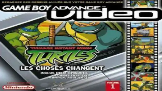 Teenage Mutant Ninja Turtles Volume 1 - Gameboy Advance Video (F)