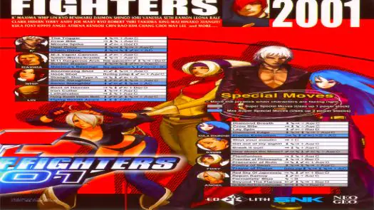 The King of Fighters 2001 (Set 2)