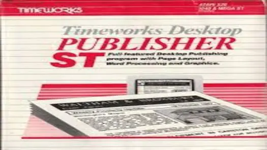 Timeworks Desktop Publisher ST (1987)(GST)(de)