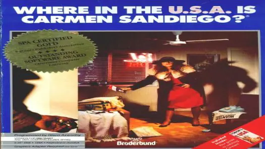 Where In The USA Is Carmen Sandiego_Disk1