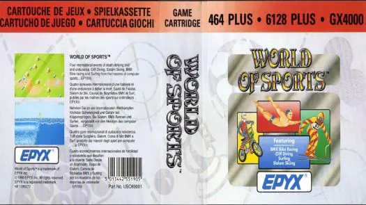 World Of Sports (1990)(Epyx)
